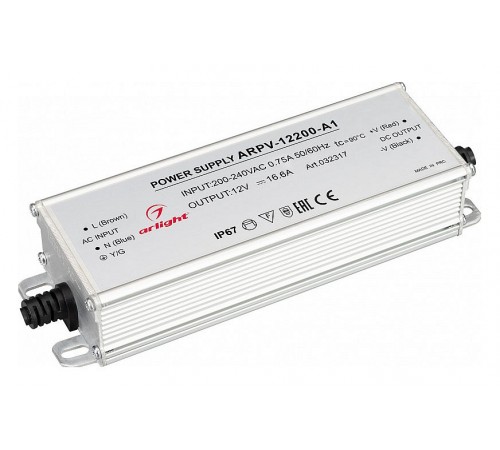 Блок питания с проводом Arlight 032317 ARPV