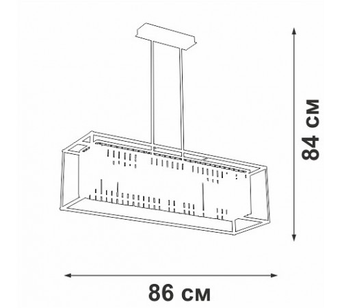 Люстра на штанге Vitaluce V5402-1/4PL V5402