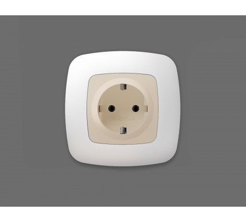 Накладка для розетки с заземлением Ambrella Volt OP3260 Quant