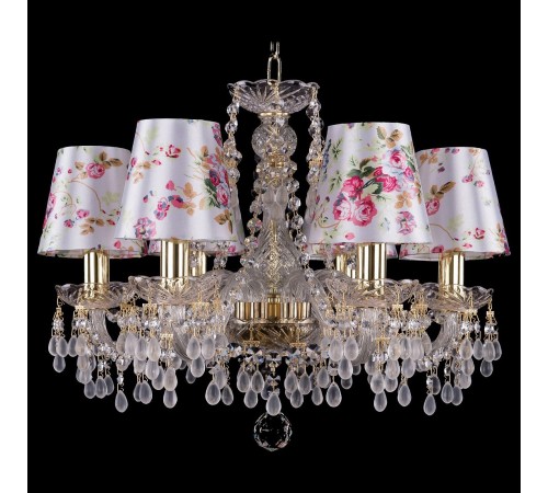 Подвесная люстра Bohemia Ivele Crystal 1410/6/160/G/V0300/SH28 1410
