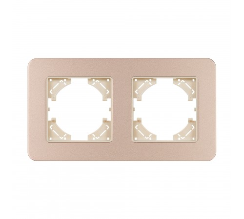 Рамка на 2 поста Arlight 49739 AKIRY