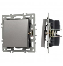 Выключатель проходной одноклавишный Arlight 43716 SWT