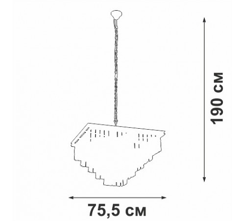 Подвесная люстра Vitaluce V5818-8/13 V5818