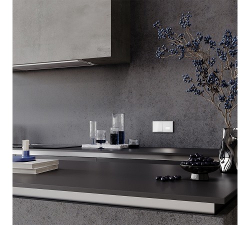 Выключатель одноклавишный без рамки Voltum VLS010101 S70