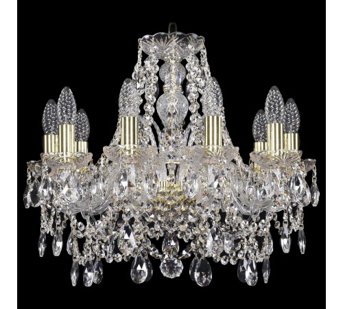 Подвесная люстра Bohemia Ivele Crystal 1411/10/160/G 1411