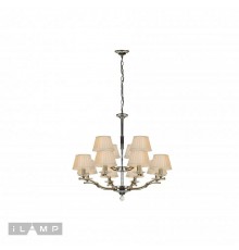 Подвесная люстра iLamp 85125/8+4 CR Vivaldi