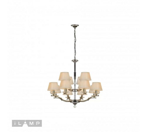 Подвесная люстра iLamp 85125/8+4 CR Vivaldi