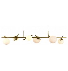 Подвесной светильник iLamp 2134-6L BR+MBK Golden