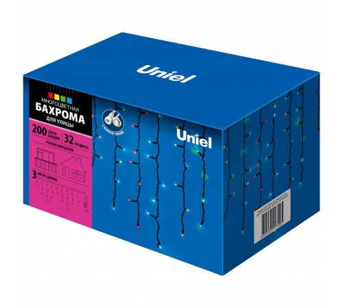 Бахрома световая Uniel UL-00003933 ULD-B3010