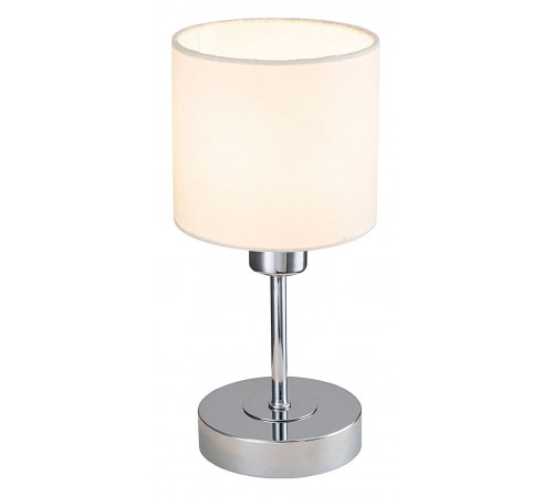 Настольная лампа декоративная Escada 1109/1 Chrome/Beige Denver