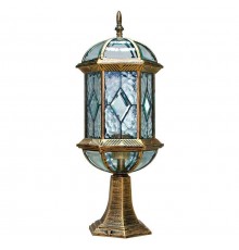 Наземный низкий светильник Feron 11339 Витраж с ромбом