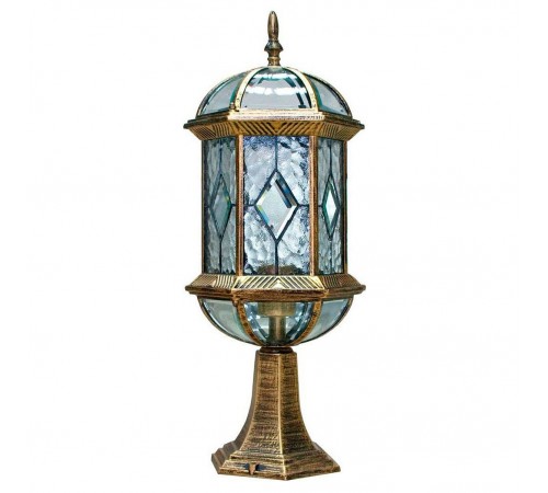 Наземный низкий светильник Feron 11339 Витраж с ромбом