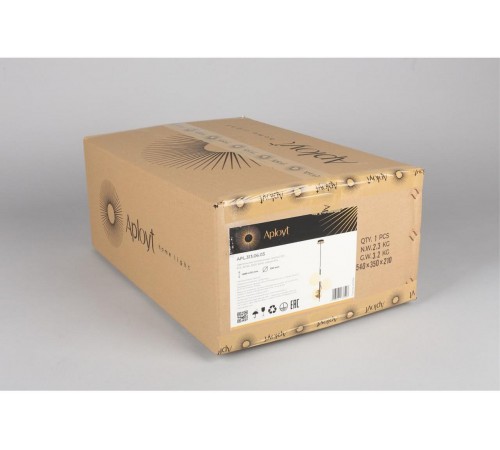 Подвесной светильник Aployt APL.313.06.03 Kristina