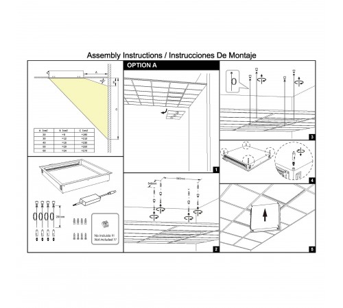 Встраиваемый светильник Mantra 9095 Blue Sky