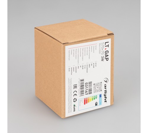 Встраиваемый светильник Arlight 031167 Gap