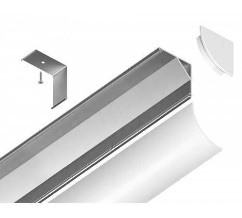 Профиль накладной угловой внутренний Ambrella Light GP2100AL GP
