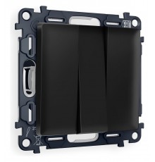 Выключатель трехклавишный без рамки Ambrella Volt MA805010 Quant