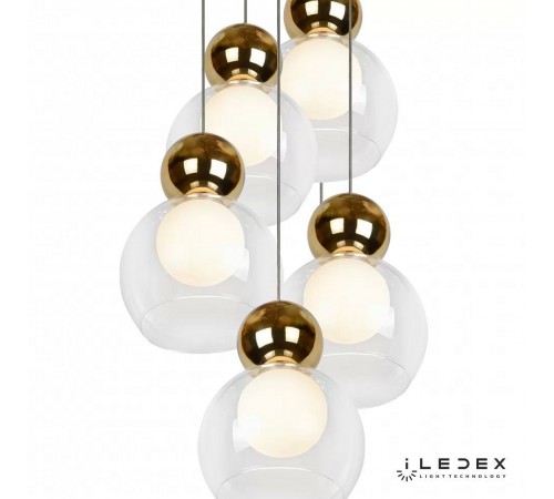 Подвесной светильник iLedex C4476-5R GL Blossom