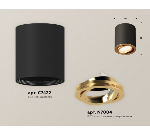 Накладной светильник Ambrella Light XS7422003 XS