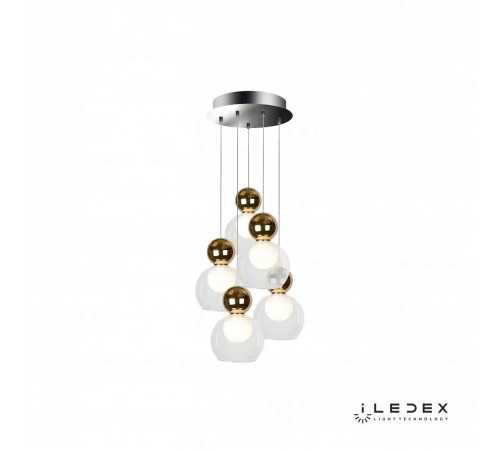 Подвесной светильник iLedex C4476-5R GL Blossom