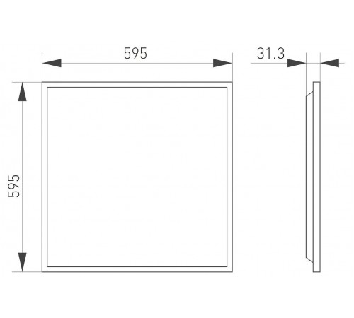 Светильник для потолка Армстронг Arlight 046049 TITAN