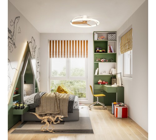 Светильник с вентилятором Mantra (люстры-вентиляторы) 7803 Nepal