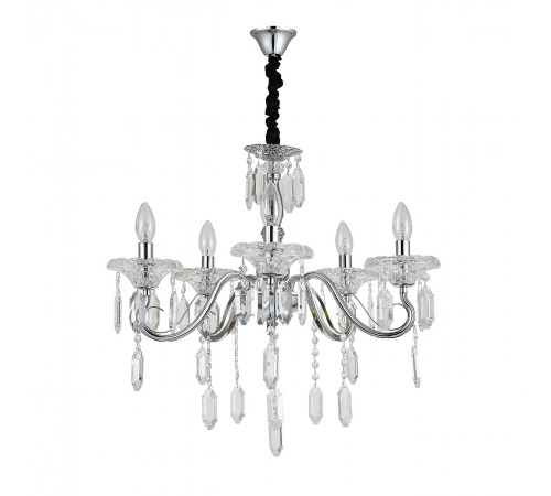 Подвесная люстра Escada 2111/5P Chrome Fantail