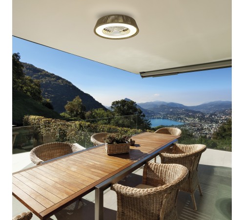 Светильник с вентилятором Mantra (люстры-вентиляторы) 8228 Polinesia