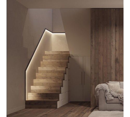 Профиль накладной Arlight 050488 WALL