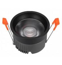 Встраиваемый светильник iLedex 112-12W-D80-4000K-24DG-BK Mars