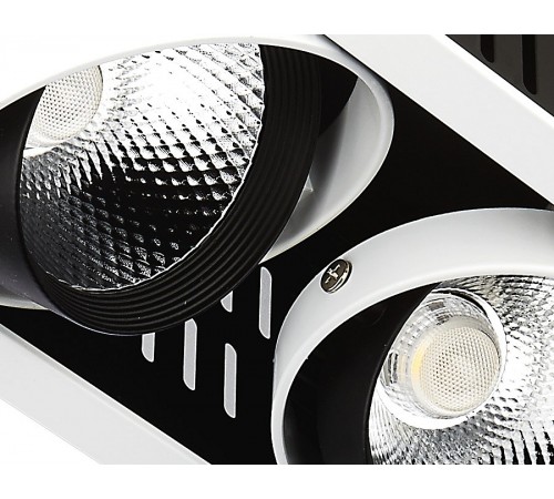 Встраиваемый светильник Ambrella T813 BK/CH 3*12W 4200K Classic T81