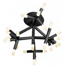 Потолочная люстра iLedex FS-017-X25 BK Savage