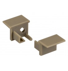 Набор заглушек для профиля с отверстием Arlight 038809 SL-BEVEL