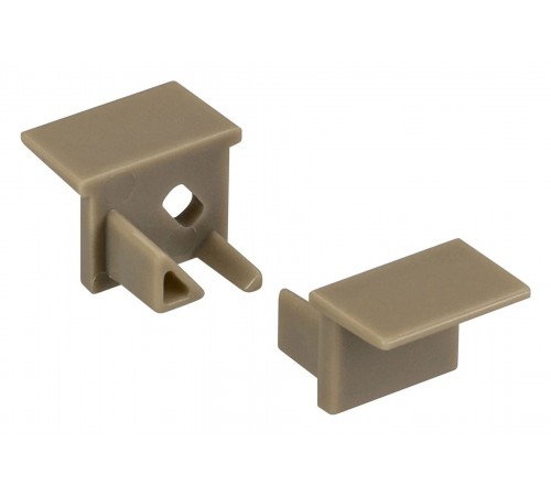 Набор заглушек для профиля с отверстием Arlight 038809 SL-BEVEL