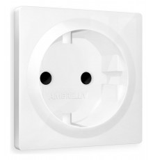 Накладка для розетки с заземлением и со шторками Ambrella Volt AP1070 Quant