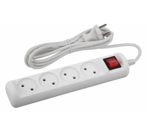 Сетевой фильтр Эра Б0044052 U-4s-1,5m-2x1