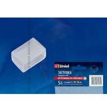Заглушка для лент Uniel 10836 UCW-K14 CLEAR