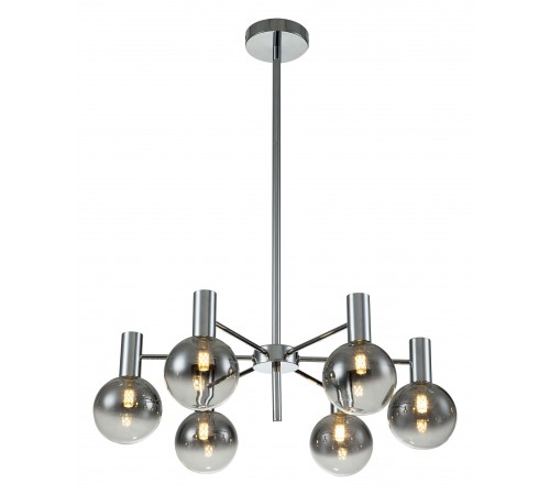 Люстра на штанге Indigo 13015/6R Chrome Collana