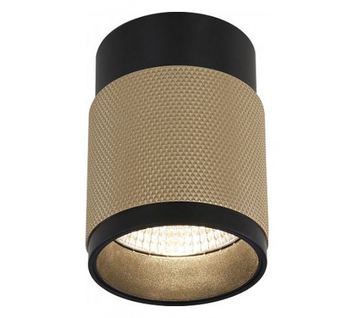 Накладной светильник iLedex Technical 1955-10W-3000K-36 BK+BR Delta