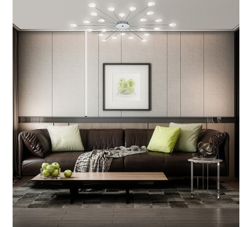 Потолочная люстра Escada 2109/1 Chrome Starfall
