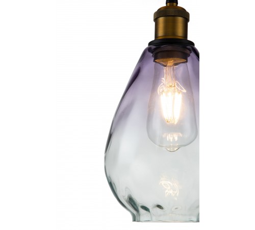 Подвесной светильник Indigo 11027/1P Purple Piuro