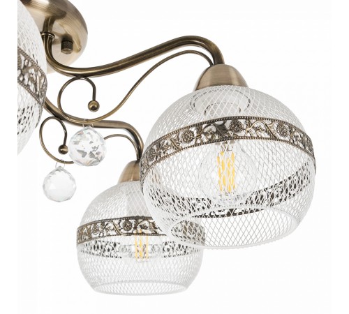 Потолочная люстра MyFar MR1651-5C Frank