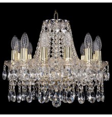 Подвесная люстра Bohemia Ivele Crystal 1413/12/141/G 1413