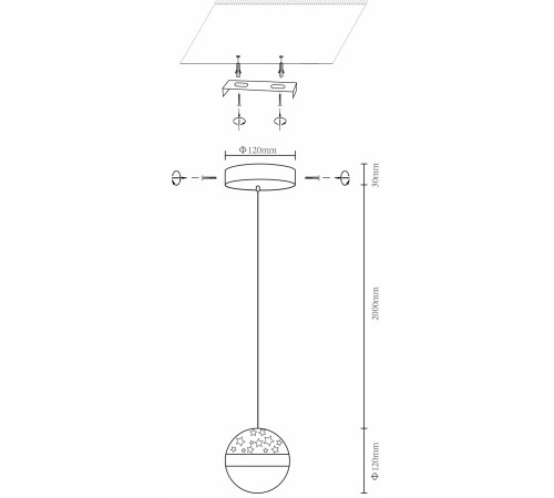 Подвесной светильник Velante 431-106-01 Velante
