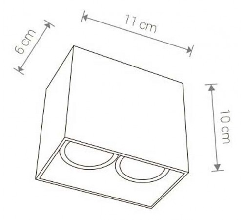 Накладной светильник Nowodvorski 9384 Gap