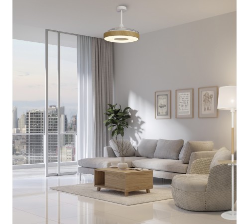 Светильник с вентилятором Mantra (люстры-вентиляторы) 8220 Coin