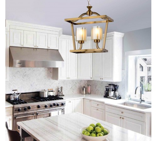 Подвесной светильник LUMINA DECO LDP 1222-2 MD Atlanta