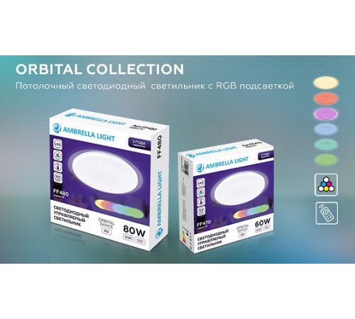 Накладной светильник Ambrella Light FF480 FF