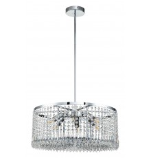 Люстра на штанге Indigo 12005/6R Chrome Sfarzo