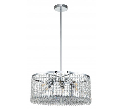 Люстра на штанге Indigo 12005/6R Chrome Sfarzo